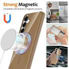For Samsung Galaxy S24+ 5G Glossy TPU Shockproof MagSafe Phone Case with Lanyard(Gold) - 2