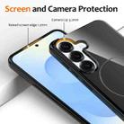 For Samsung Galaxy S24+ 5G Glossy TPU Shockproof MagSafe Phone Case with Lanyard(Black) - 3