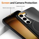 For Samsung Galaxy S23+ 5G Glossy TPU Shockproof MagSafe Phone Case with Lanyard(Black) - 3