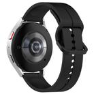 Kalebol 20mm Grooved Silicone Strap(Black) - 2