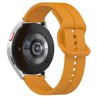 Kalebol 20mm Grooved Silicone Strap(Yellow) - 2