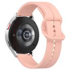 Kalebol 20mm Grooved Silicone Strap(Light Pink) - 2