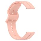 Kalebol 20mm Grooved Silicone Strap(Light Pink) - 3