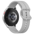 Kalebol 20mm Grooved Silicone Strap(Light Grey) - 2