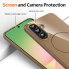 For Samsung Galaxy A16 4G / 5G Glossy TPU Shockproof MagSafe Phone Case with Lanyard(Gold) - 2