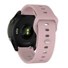 22mm Kalebol Dot Studded Buckle Silicone Watch Band(Rose Pink) - 2