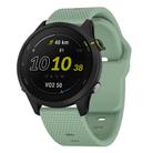 22mm Kalebol Dot Studded Buckle Silicone Watch Band(Teal) - 1