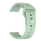 22mm Kalebol Dot Studded Buckle Silicone Watch Band(Teal) - 3