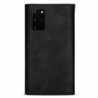 For Samsung Galaxy S20+ Skin Feel Zipper Horizontal Flip Leather Case with Holder & Card Slots & Photo Frame & Lanyard & Long Rope(Black) - 3