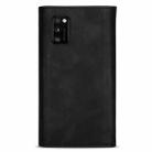 For Samsung Galaxy A41 Skin Feel Zipper Horizontal Flip Leather Case with Holder & Card Slots & Photo Frame & Lanyard & Long Rope(Black) - 3