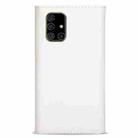 For Samsung Galaxy A71 Skin Feel Zipper Horizontal Flip Leather Case with Holder & Card Slots & Photo Frame & Lanyard & Long Rope(White) - 3