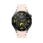 20mm Kalebol Wave Stitch Silicone Watch Band(Pink) - 3