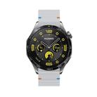 22mm Kalebol Wave Stitch Silicone Watch Band(Light Grey) - 3