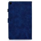 For Samsung Galaxy Tab A7 10.4 2020 T500 Cowhide Texture Horizontal Flip Leather Case with Holder & Card Slots(Blue) - 3