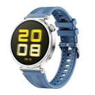 18mm Kalebol Composite Silicone Watch Band(Light Blue) - 1