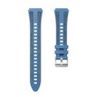 18mm Kalebol Composite Silicone Watch Band(Light Blue) - 3