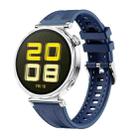 18mm Kalebol Composite Silicone Watch Band(Dark Blue) - 1