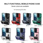For Samsung Galaxy S25 Ultra 5G Sliding Camshield TPU+PC Phone Case with Card Slot(Rose Gold) - 2