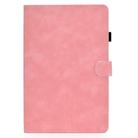 For Samsung Galaxy Tab S8 / Galaxy Tab S7 T870 Cowhide Texture Horizontal Flip Leather Case with Holder & Card Slots & Sleep / Wake-up Function(Rose Gold) - 2