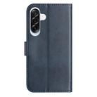 For Samsung Galaxy A36 5G Dual-Folded S-shape Leather Phone Case(Navy Blue) - 3