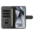 For Samsung Galaxy A73 Dual-Folded S-shape Leather Phone Case(Black) - 3