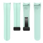 For Samsung Galaxy Watch7 / 6 / 5 Kalebol Concave Folding Magnetic Buckle Silicone Strap(Light Green) - 3