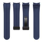For Samsung Galaxy Watch7 / 6 / 5 Kalebol Concave Folding Magnetic Buckle Silicone Strap(Midnight Blue) - 3