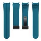 For Samsung Galaxy Watch7 / 6 / 5 Kalebol Concave Folding Magnetic Buckle Silicone Strap(Rock Blue) - 3