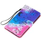 For Samsung Galaxy A31 Cross Texture Painting Pattern Horizontal Flip Leather Case with Holder & Card Slots & Wallet & Lanyard(Love Universe) - 3