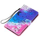 For Samsung Galaxy Note20 Ultra / 5G Cross Texture Painting Pattern Horizontal Flip Leather Case with Holder & Card Slots & Wallet & Lanyard(Love Universe) - 2