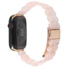 For Apple Watch 46mm / 49mm / 45mm / 44mm Oval Resin Watch Band(Mermaid Pink) - 2