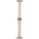 For Apple Watch 42mm / 41mm / 40mm / 38mm Oval Resin Watch Band(Pearl Powder) - 3