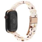For Apple Watch 42mm / 41mm / 40mm / 38mm Oval Resin Watch Band(Nougat) - 2
