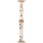 For Apple Watch 42mm / 41mm / 40mm / 38mm Oval Resin Watch Band(Nougat) - 3