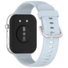 For Huawei Watch Fit3 Kalebol Soft Silicone Strap(Light Blue) - 2