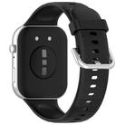 For Huawei Watch Fit3 Kalebol Soft Silicone Strap(Black) - 2