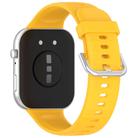 For Huawei Watch Fit3 Kalebol Soft Silicone Strap(Yellow) - 2