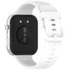For Huawei Watch Fit3 Kalebol Colorful Buckle Silicone Strap(White) - 2