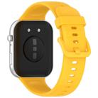 For Huawei Watch Fit3 Kalebol Colorful Buckle Silicone Strap(Yellow) - 2