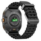HAMTOD GT98 Headphones Smart Watch,1.53 inch, Support Bluetooth Call / NFC / Heart Rate(Black) - 3