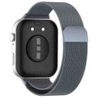 For Huawei Watch Fit3 Kalebol Milanese Stainless Steel Strap(Space Grey) - 2