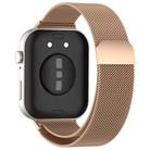 For Huawei Watch Fit3 Kalebol Milanese Stainless Steel Strap(Rose Gold) - 2