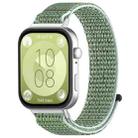 For Huawei Watch Fit3 Kalebol Hook and Loop Nylon Strap(Ocean Blue) - 1