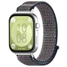 For Huawei Watch Fit3 Kalebol Hook and Loop Nylon Strap(Midnight Blue) - 1