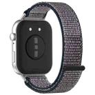 For Huawei Watch Fit3 Kalebol Hook and Loop Nylon Strap(Midnight Blue) - 2