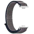 For Huawei Watch Fit3 Kalebol Hook and Loop Nylon Strap(Midnight Blue) - 3