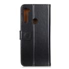 For OPPO Realme 5 3-Color Pearl Texture Magnetic Buckle Horizontal Flip PU Leather Case with Card Slots & Wallet & Holder(Black) - 3