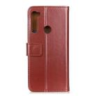 For OPPO Realme 5 Pro 3-Color Pearl Texture Magnetic Buckle Horizontal Flip PU Leather Case with Card Slots & Wallet & Holder(Brown) - 3