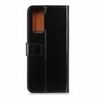 For OPPO Reno4 Pro 4G 3-Color Pearl Texture Magnetic Buckle Horizontal Flip PU Leather Case with Card Slots & Wallet & Holder(Black) - 3