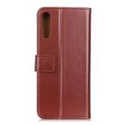 For Sony Xperia 1 II 3-Color Pearl Texture Magnetic Buckle Horizontal Flip PU Leather Case with Card Slots & Wallet & Holder(Brown) - 3